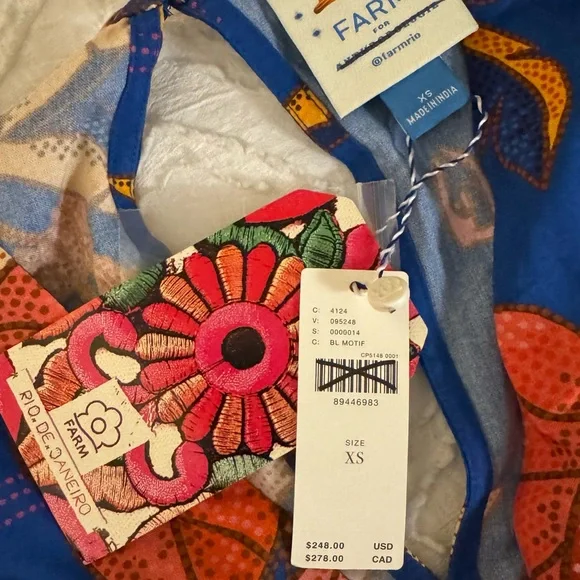 Farm Rio x Anthropologie Tropical Jumpsuit - Picture 11 of 11